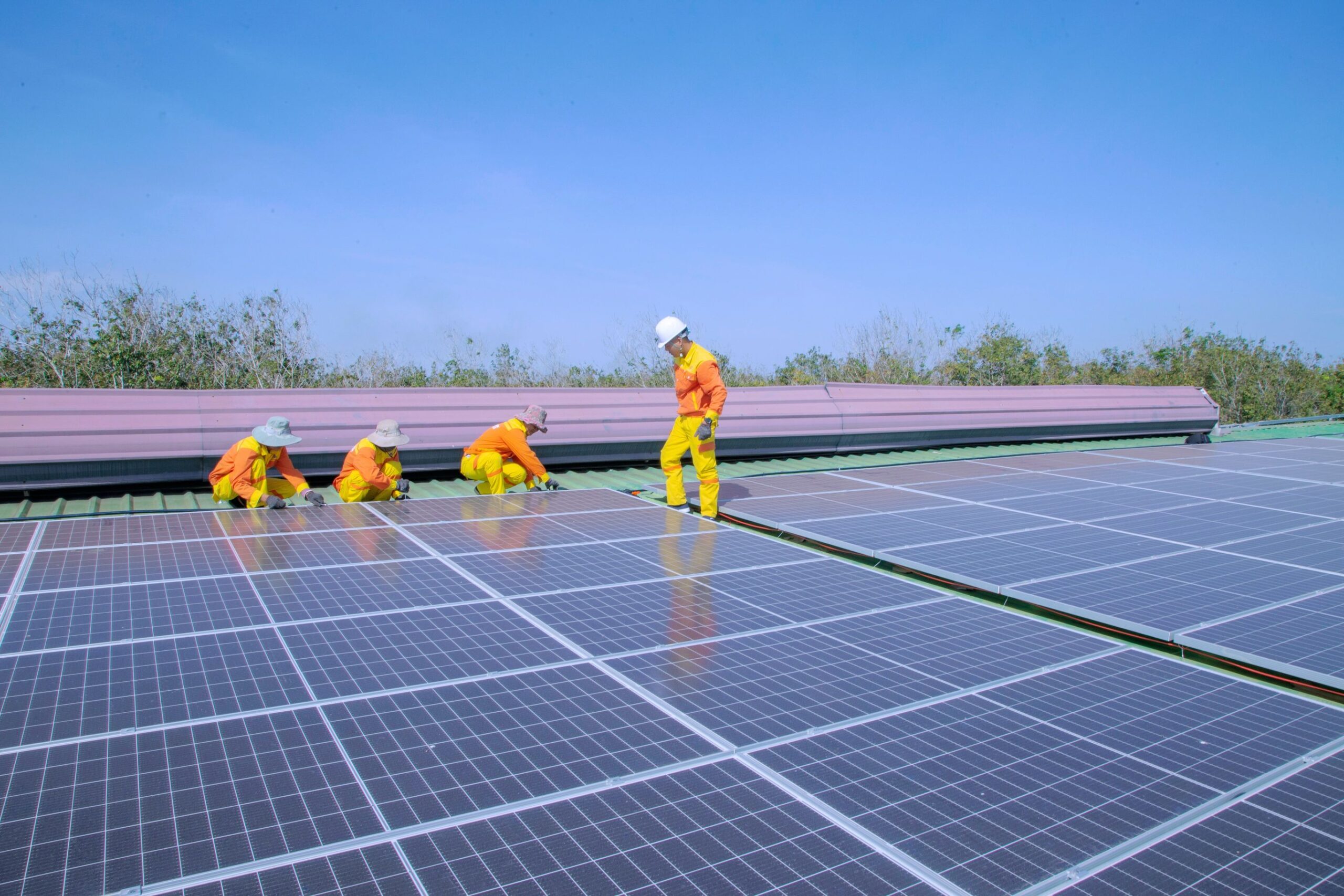 Polycrystalline Solar Panels maintenance 