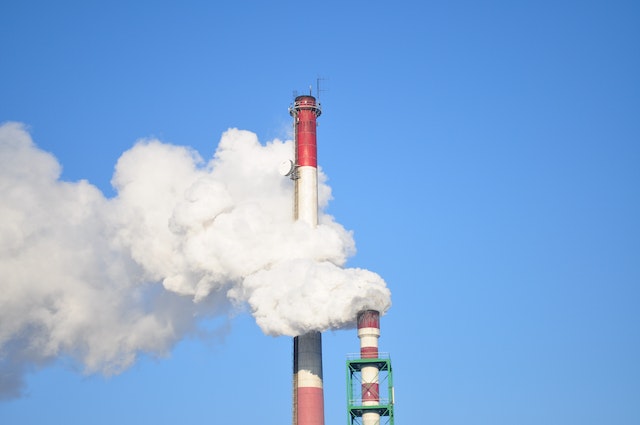 Carbon Footprint chimneys poluting